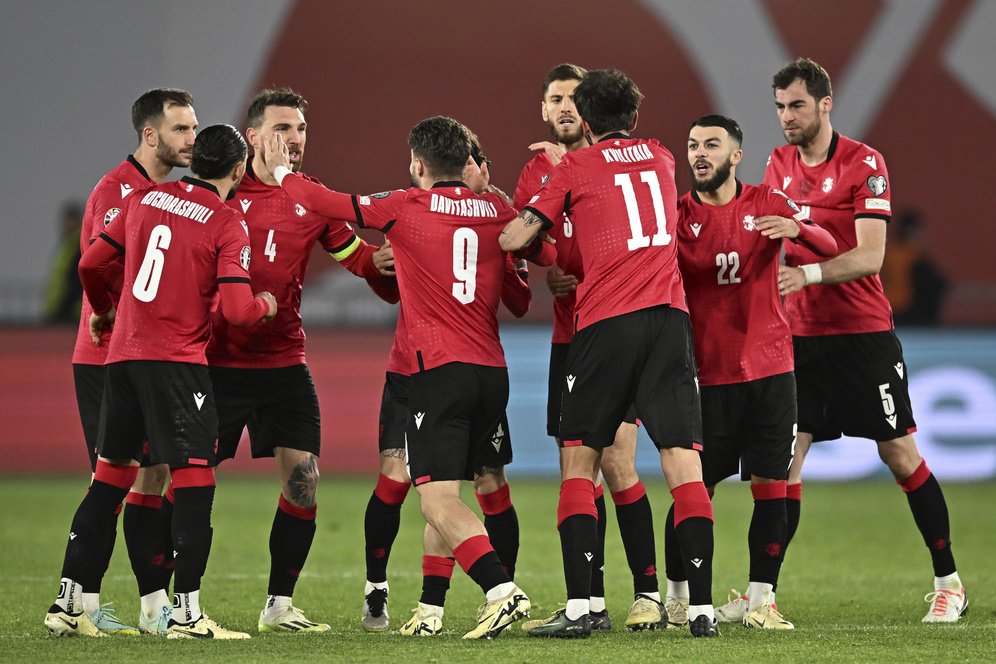 Skuad Georgia di Piala Eropa 2024. Foto : Ist