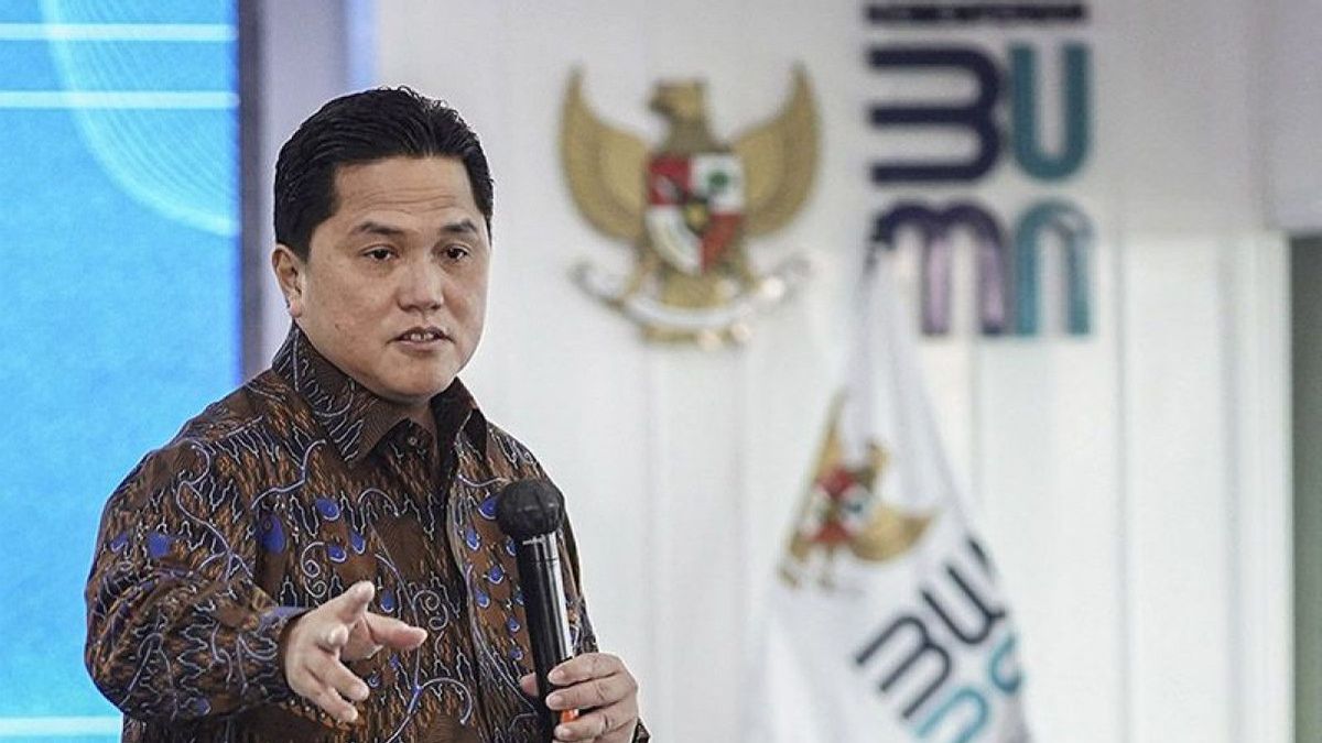 Menteri BMUN Erick Thohir. Foto : Ist