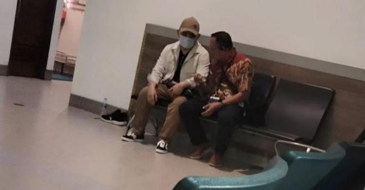 Ujang Iskandar Saat ditangkap di Terminal 3 Bandara Doekarno Hatta. Foto : Ist
