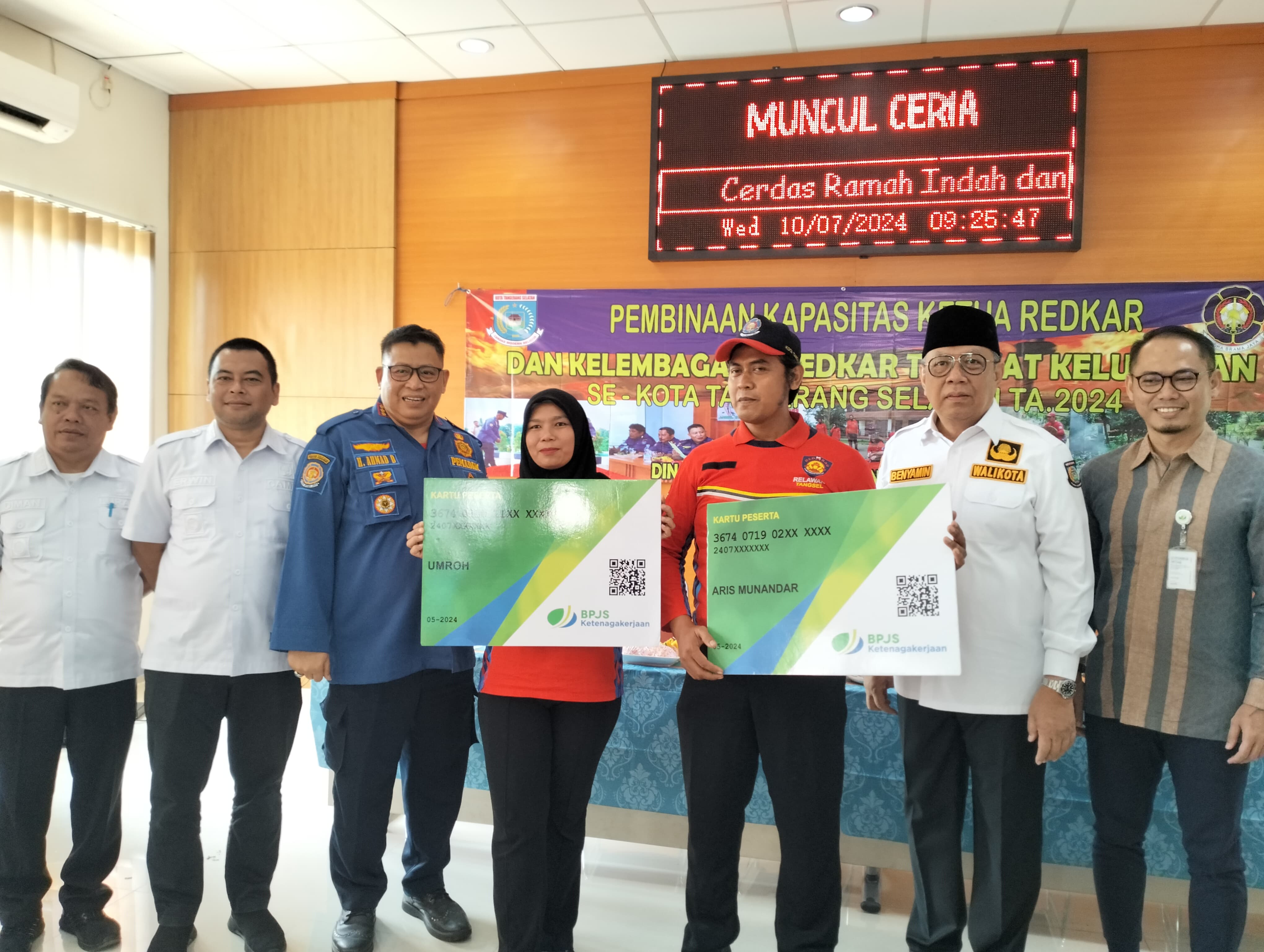 Pembentukan redkar ini, berlangsung di Kelurahan Muncul, Kecamatan Setu, Kota Tangsel, Rabu (10/7). (tangselpos.id/rmn)