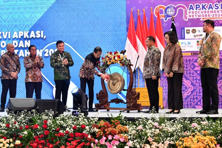 Presiden Jokowi pada pembukaan APKASI. Foto : Ist