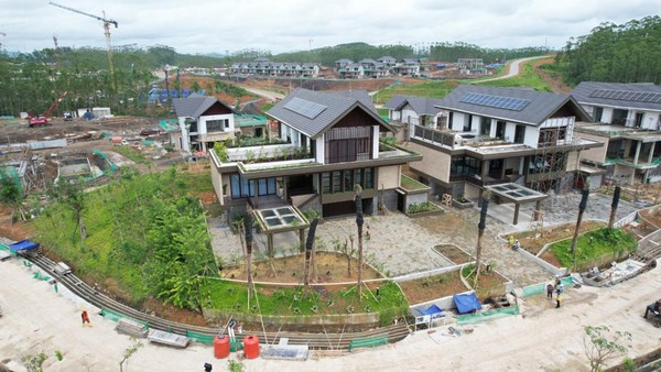 Rumah Menteri di IKN. Foto : Ist