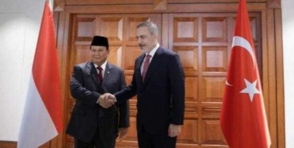 Presiden terpilih Prabowo Subianto saat kunjungan ke Turki. Foto : Ist