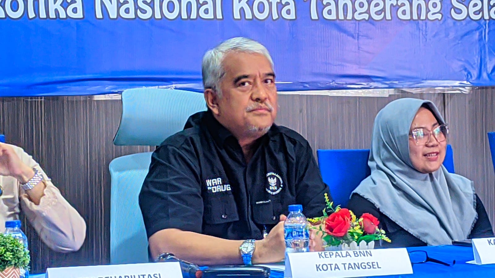 Kepala BNN Kota Tangsel, Satria Ika Putra.