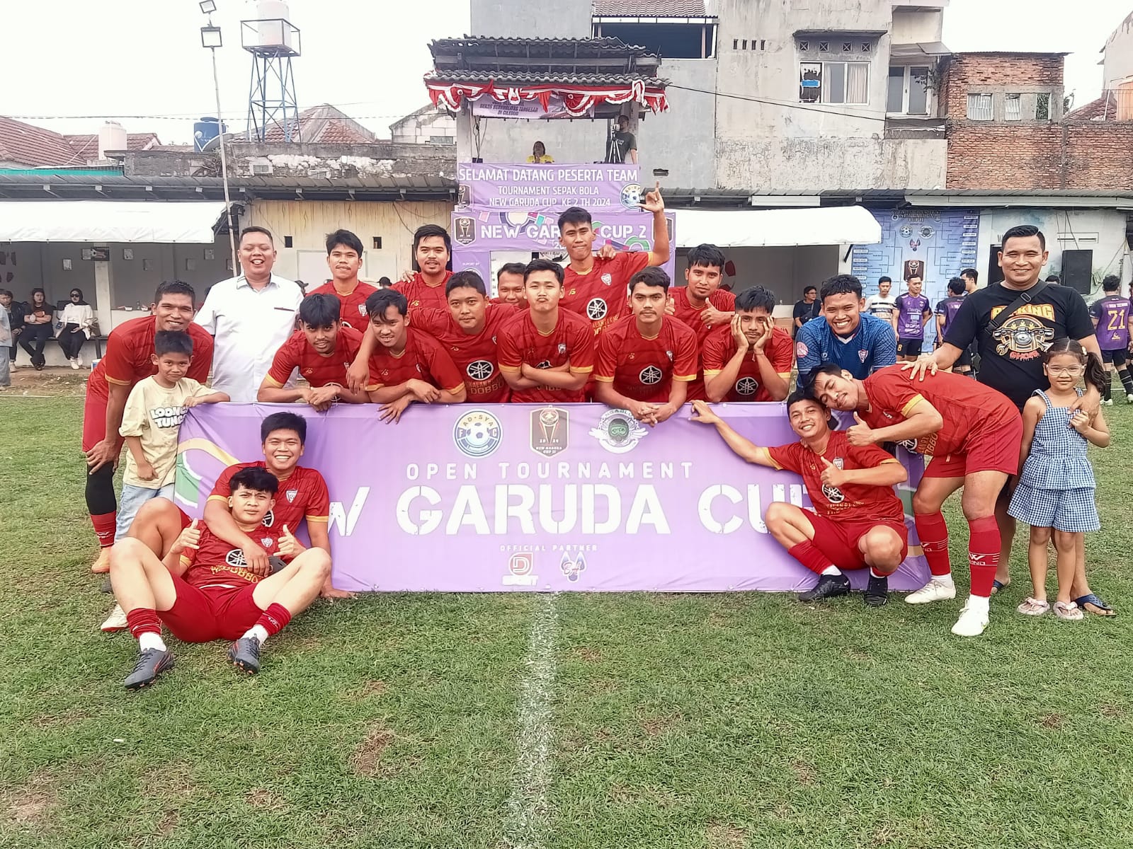 Wajah-wajah baru menghiasi skuad Golok Setan.(ist).