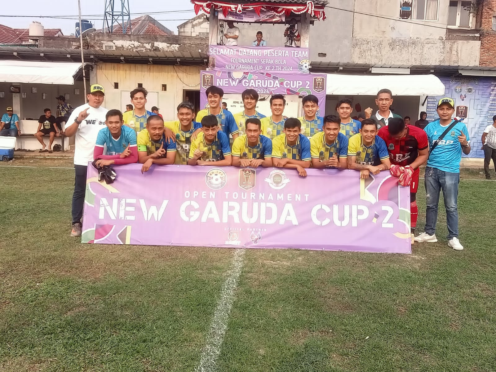 Skuad BBP start mulus di New Garuda Cup ke-2.(ist).