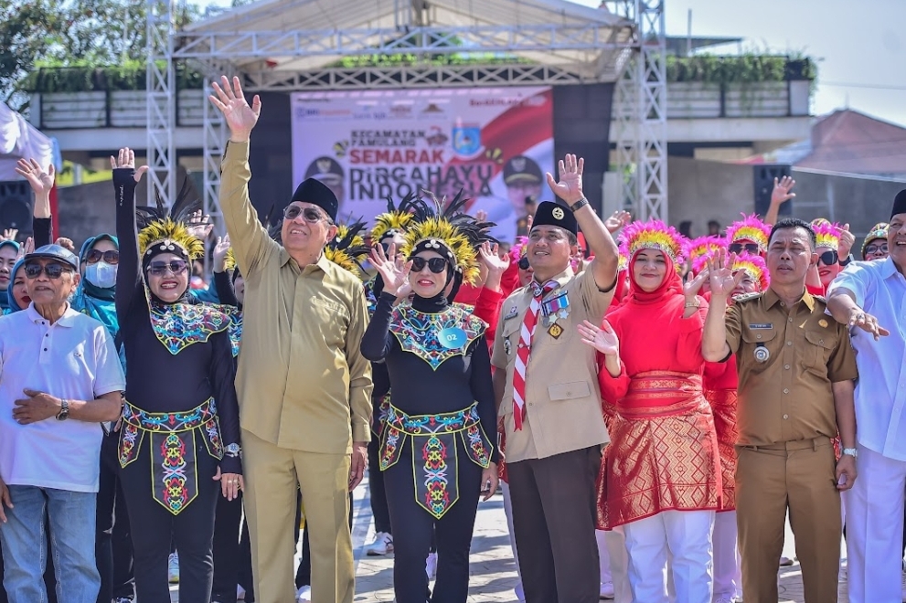 Rangkaian perayaan HUT ke-79 RI di Kecamatan Pamulang. (Dok. Kecamatan Pamulang)