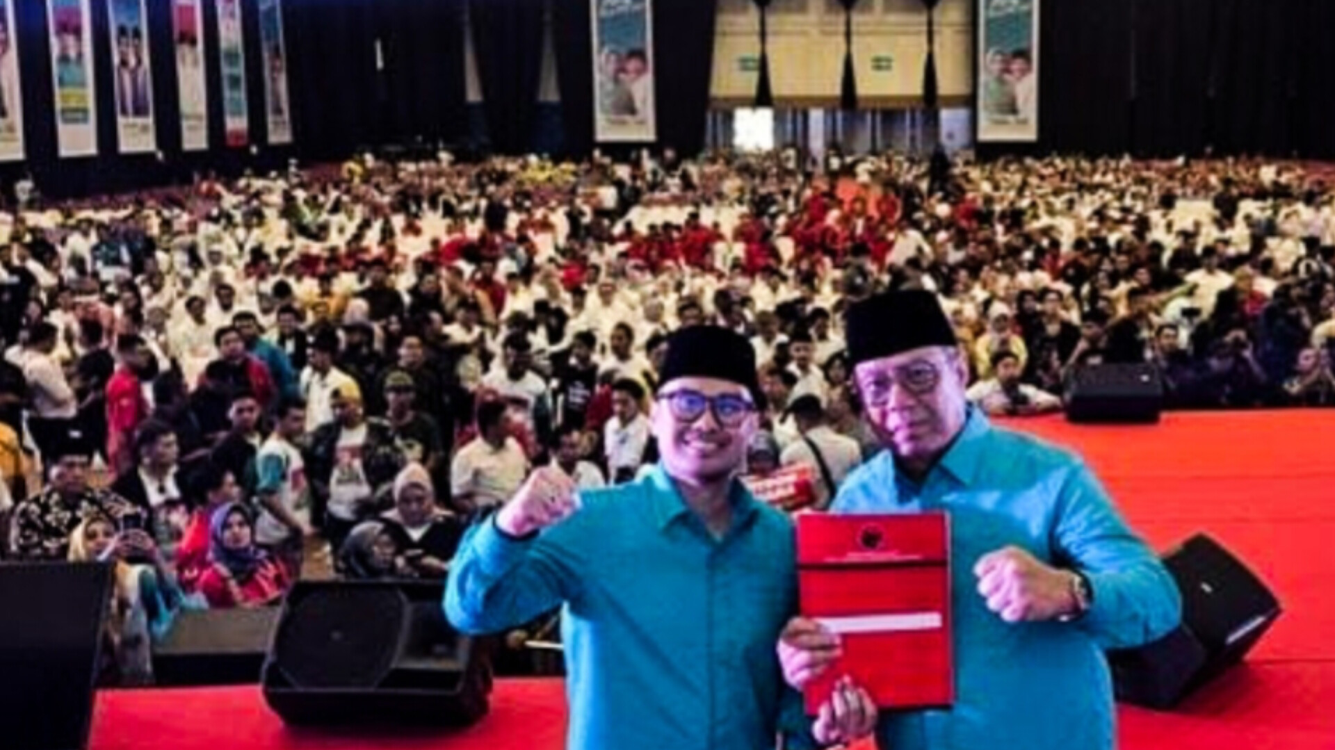 Benyamin Davnie-Pilar Saga Ichsan telah resmi mengantongi dukungan dari Partai Demokrasi Indonesia Perjuangan (PDI-P), (tangselpos.id/rmn)