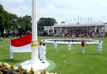 Upacara HUT RI di Istana Negara, Jakarta. Foto : Ist