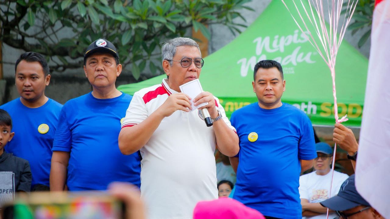 Peringatan Hari Ulang Tahun (HUT) ke-79 Republik Indonesia sekaligus HUT ke-16 Panorama Serpong, pada Minggu (08/09/2024). (tangselpos.ix/irm)