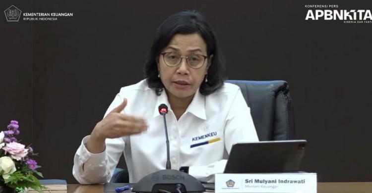 Menkeu Sri Mulyani. Foto : Ist