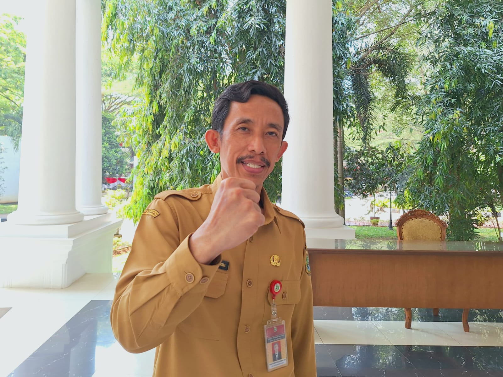 Kepala DPK Provinsi Banten, Usman Asshidiq Qohara.