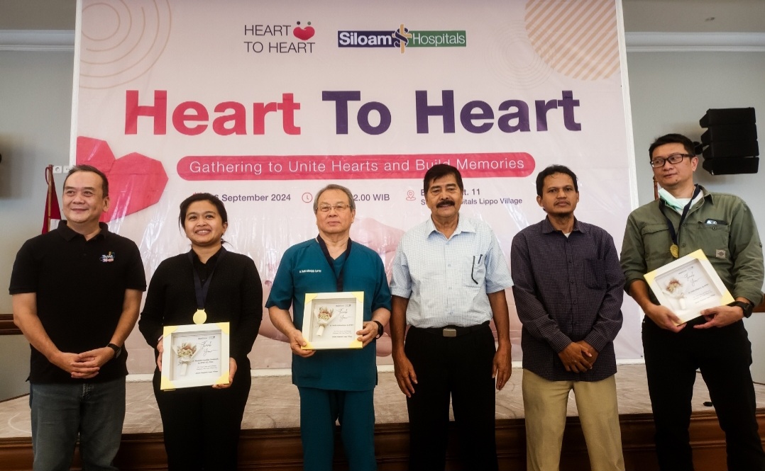 Heart to Heart Gathering digelar di Ballroom Siloam Hospitals Lippo Vilage, pada Kamis (26/9) kemarin. (tangselpos.id/lim)