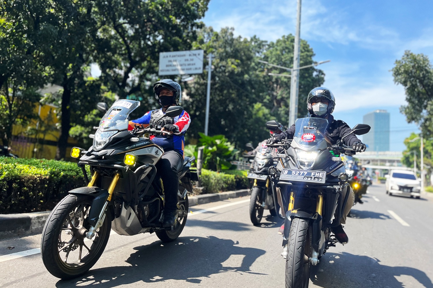 Bikers dari Jakarta-Tangerang bakal menghadiri Honda Bikers Day. (ist).