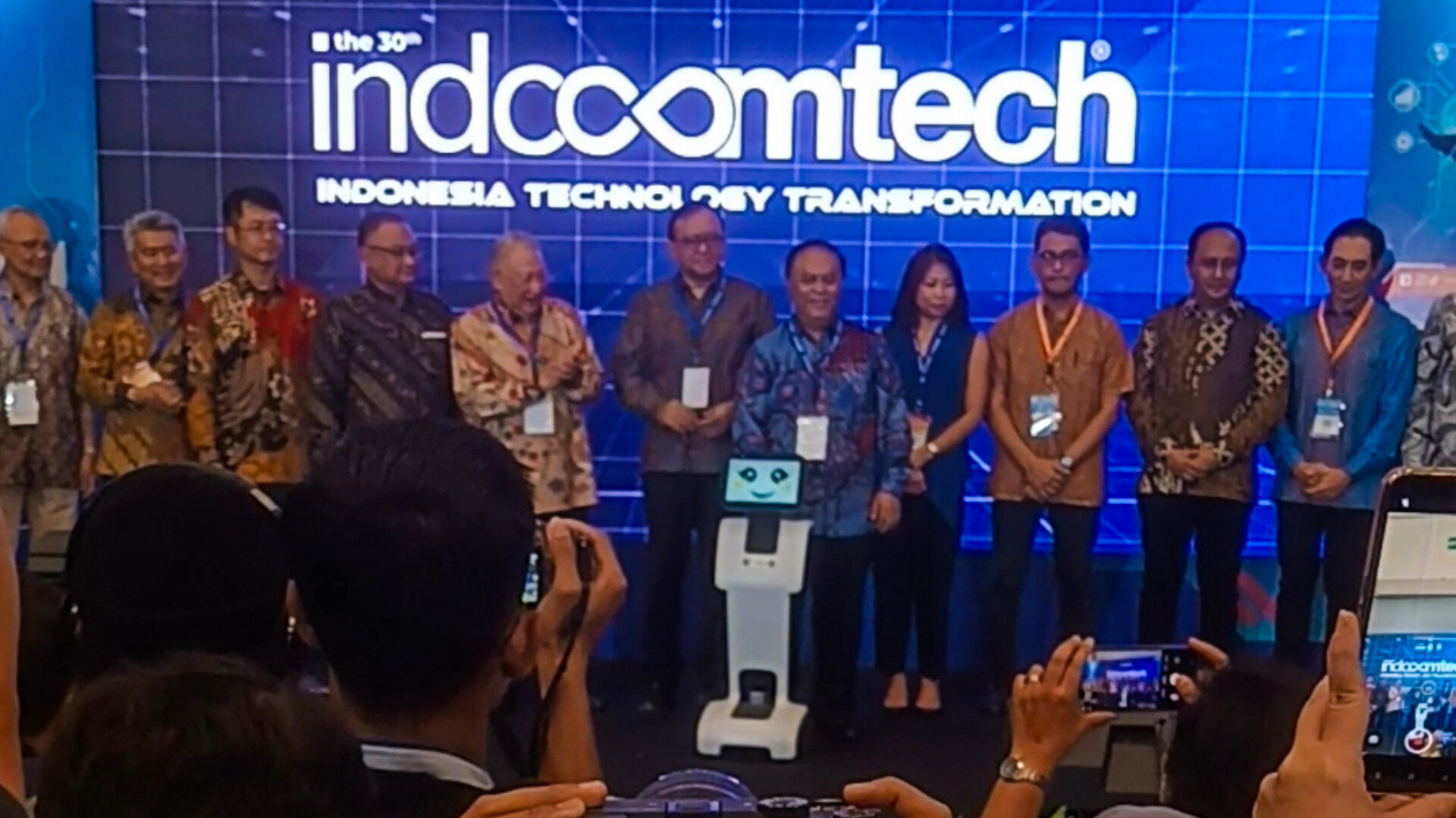 Opening Ceremony Indocomtech 2024 di ICE BSD, Rabu (30/10/2024). (tangselpos.id/lim)