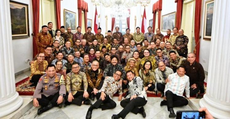 Foto bersama para Menteri Jokowi-Ma'ruf Amin. Foto : Ist