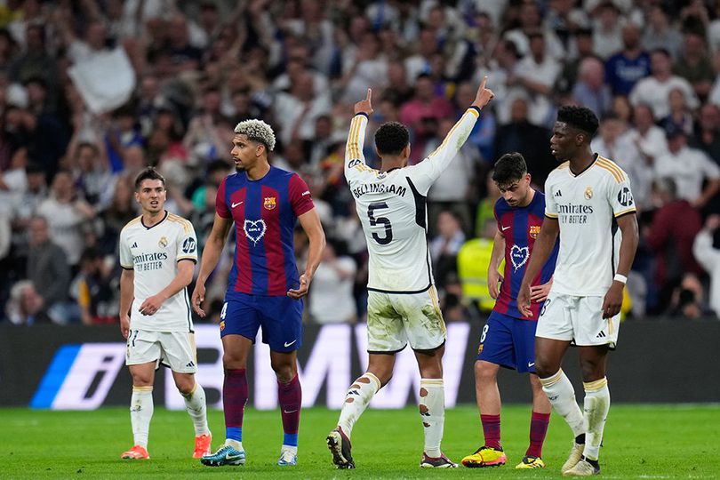 Laga Barcelona vs Real Madrid. Foto : Ist