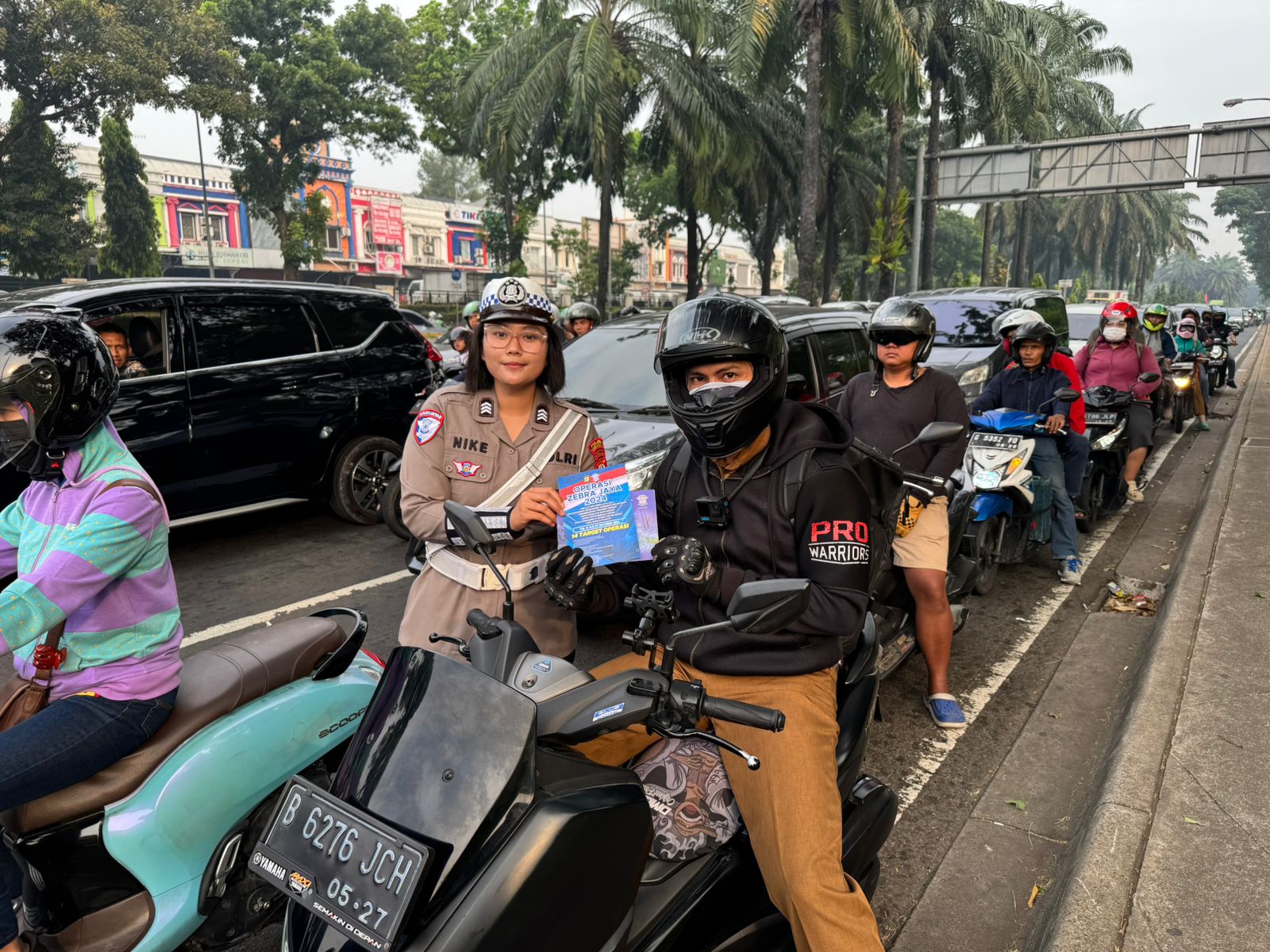 Polres Tangsel gelar Operasi Zebra Jaya 2024, dan telah menindak ratusan pelanggar.(dra)