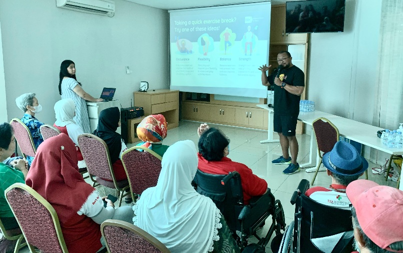 Seminar Kesehatan yang diadakan di  Eka Hospital BSD dalam rangka memperingati hari Stroke sedunia. Foto : Ist