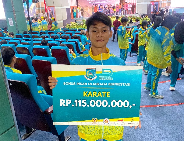 Rafif atlet Karate kebanggaan Tangsel. Foto : Ist