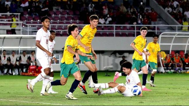 LagaTimnas U-17 vs Australia. Foto : Ist