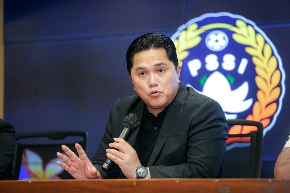 Ketum PSSI Erick Thohir. Foto : Ist