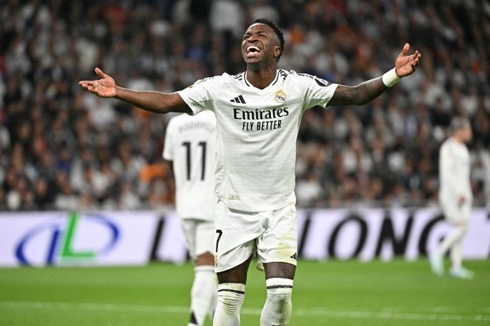 Bintang Real Madrid Vinicius Junior. Foto : Ist