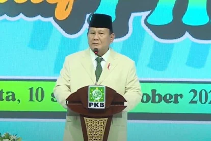 Prabowo diacara PKB. Foto : Ist