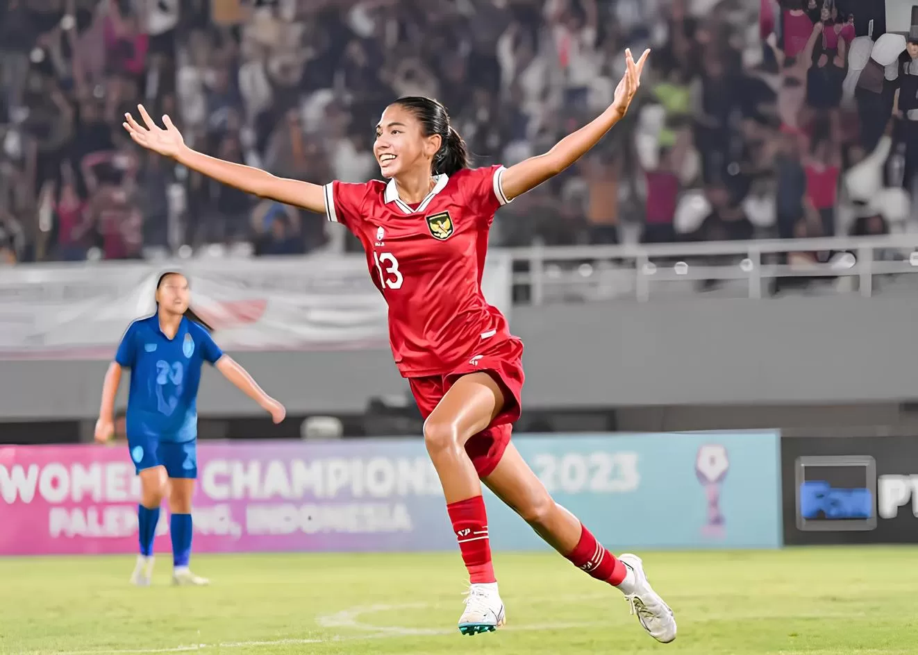 Pahlawan timnas Putri Claudia Scheunemann. Foto : Ist