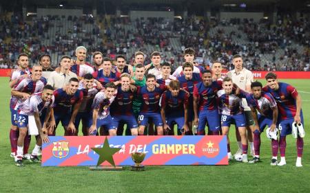 Skuad Barcelona. Foto : Ist