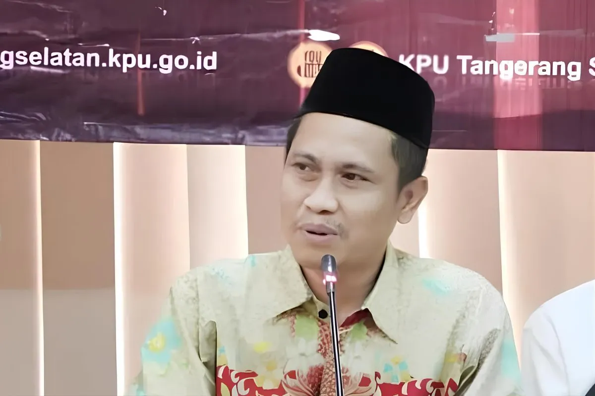 Ketua KPU Tangsel, Muhammad Taufiq MZ.