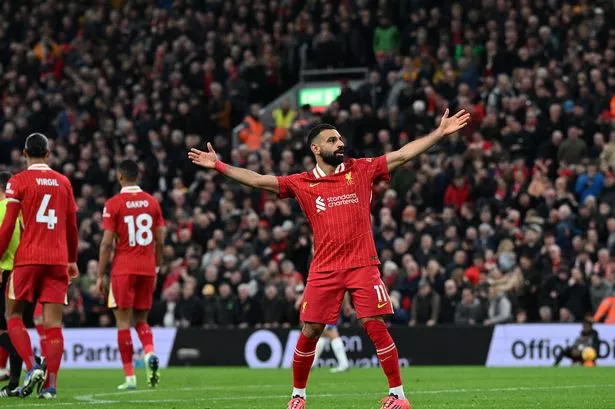 Bintang Liverpool Mo Salah. Foto : Ist