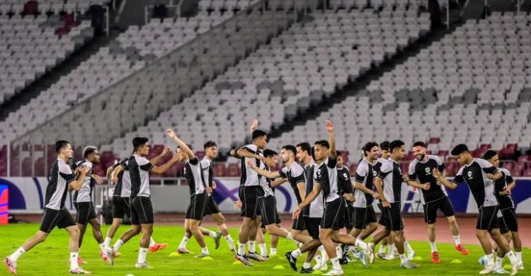 Sedi latihan Timnas Indonesia. Foto : Ist