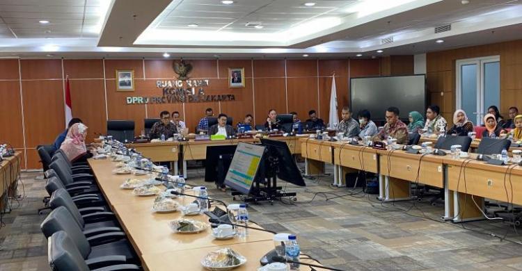 Rombongan PPPK Pemprov DKI Jakarta bersama Komisi A DPRD DKI Jakarta. Foto : Ist