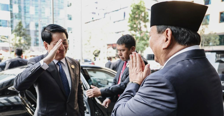 Presiden Prabowo bersama PM Vietnam. Foto : Ist