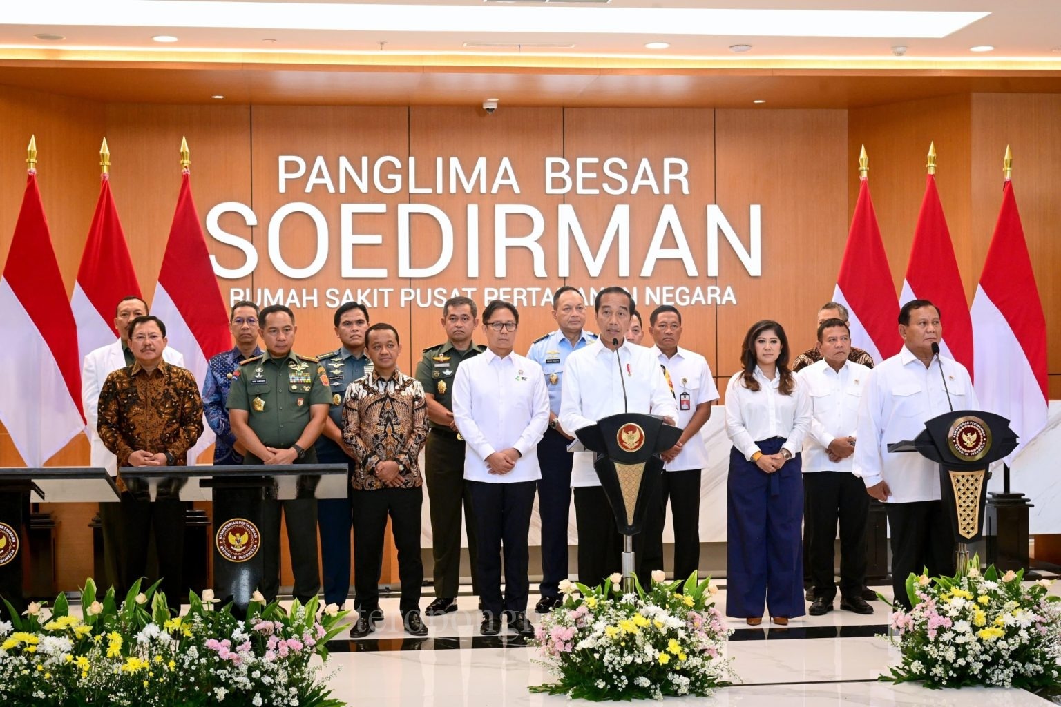 Peresmian Rumah Sakit Panglima Besar Soedirman. Foto : Ist