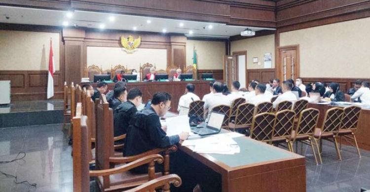 Sidang pungli kasus rutan KPK. Foto : Ist