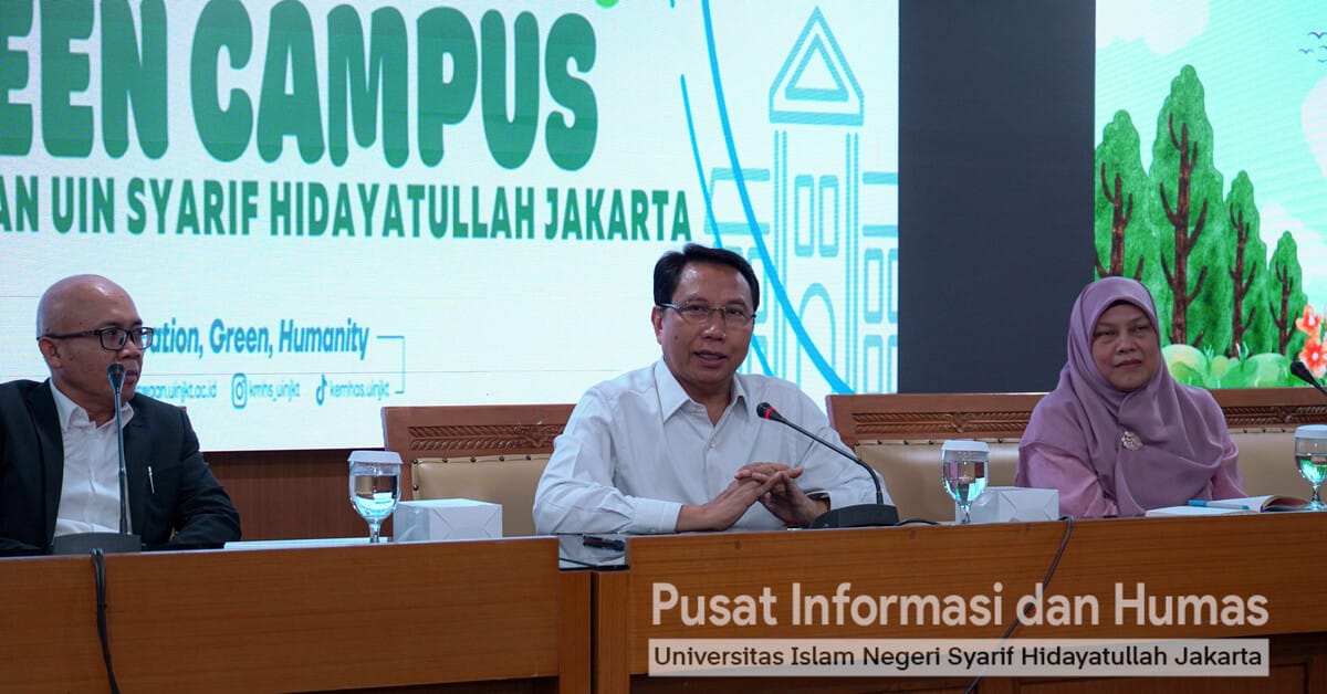 UIN Jakarta mendorong mahasiswanya jadi ujung tombak dalam mewujudkan green campus, Kamis (28/11).(rmn)