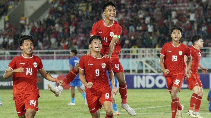 Selebrasi Timnas asuhan STY. Foto : Ist