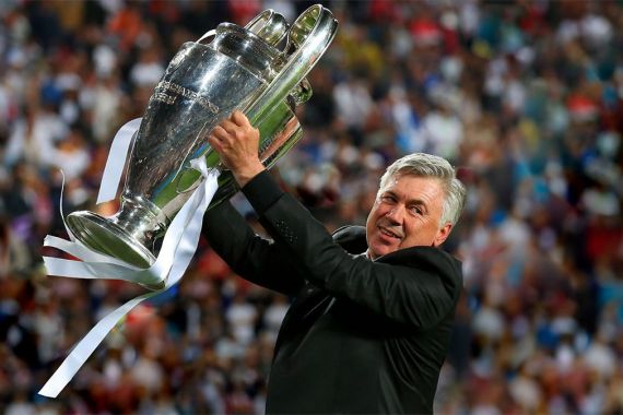 Pelatih Real Madrid Carlo Ancelotti. Foto : Ist