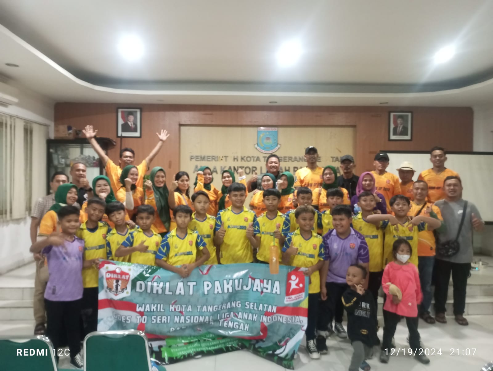 Skuad Diklat Pakujaya U-11 siap tampil di Pati, Jawa Tengah.(ist)