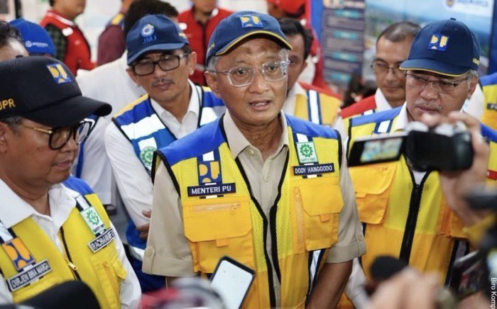 Menteri PU Dody Hanggodo (tengah). Foto : Ist