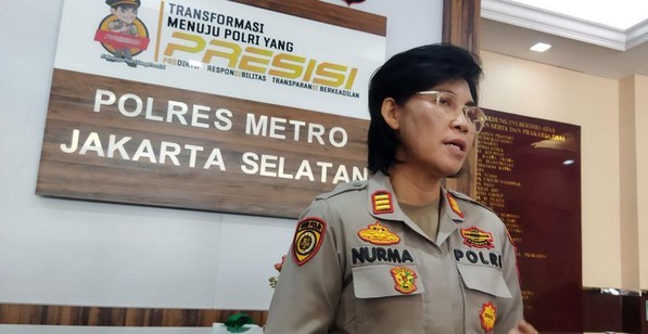 Kasi Humas Polres Metro Jakarta Selatan AKP Nurma Dewi. Foto : Ist