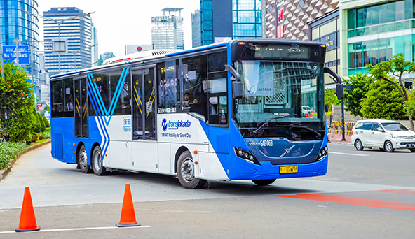 Bus TransJakarta. Foto : Ist