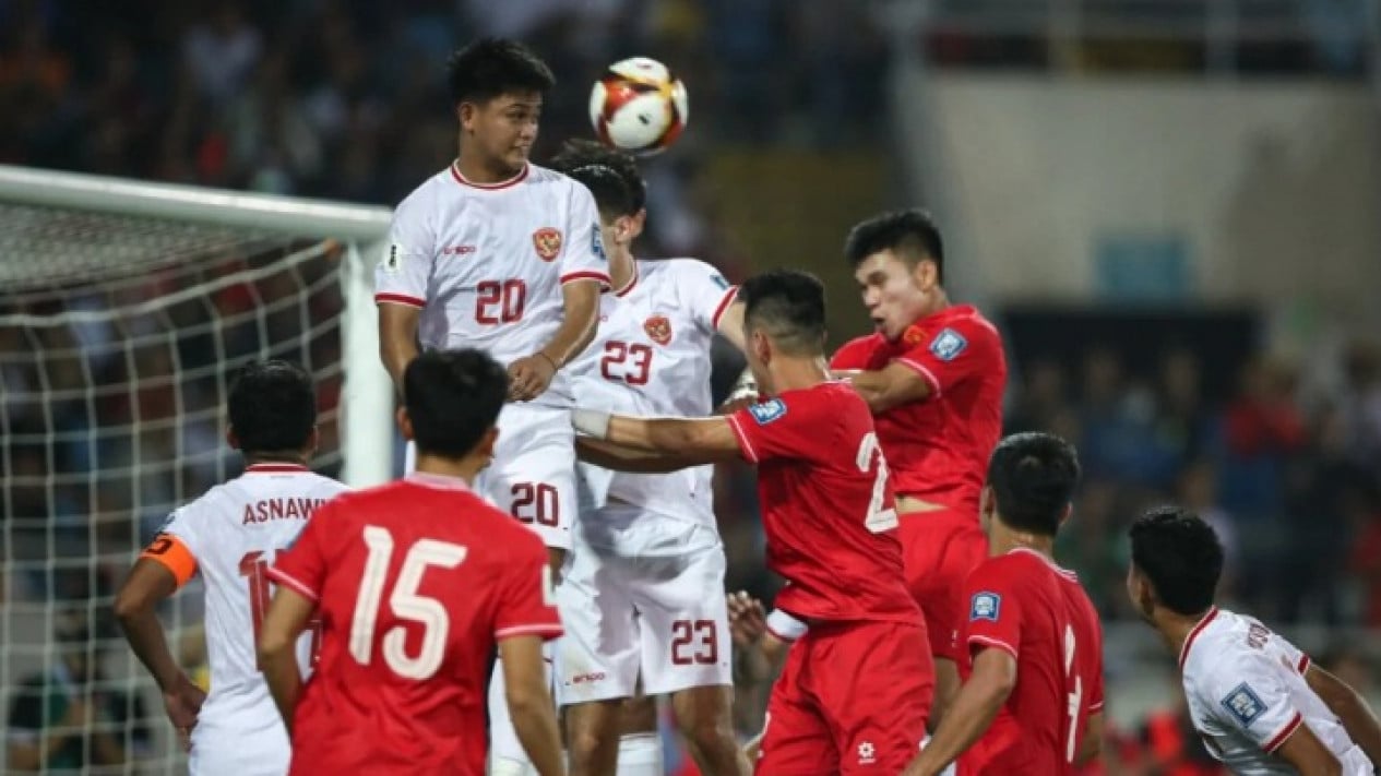 Laga Indonesia vs Vietnam. Foto : Ist