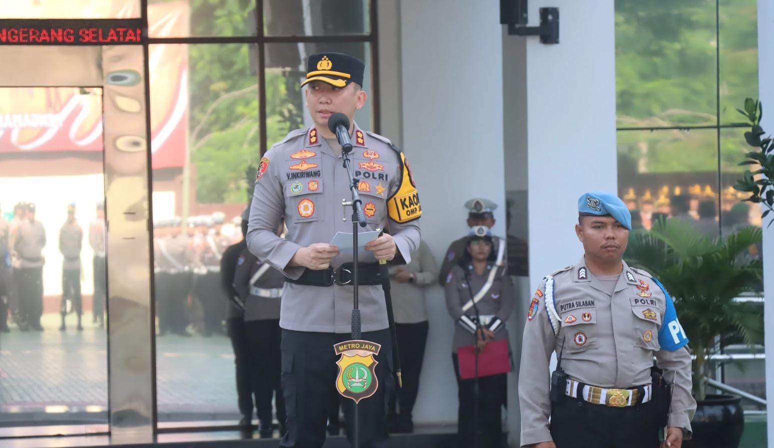 Kapolres Tangsel AKBP Victor Inkiriwang. Foto : Ist