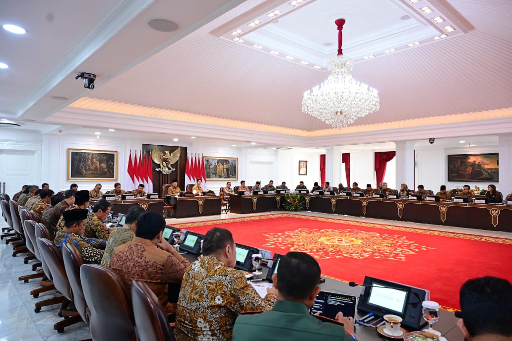 Sidang kabinet Merah Putih. Foto : Ist