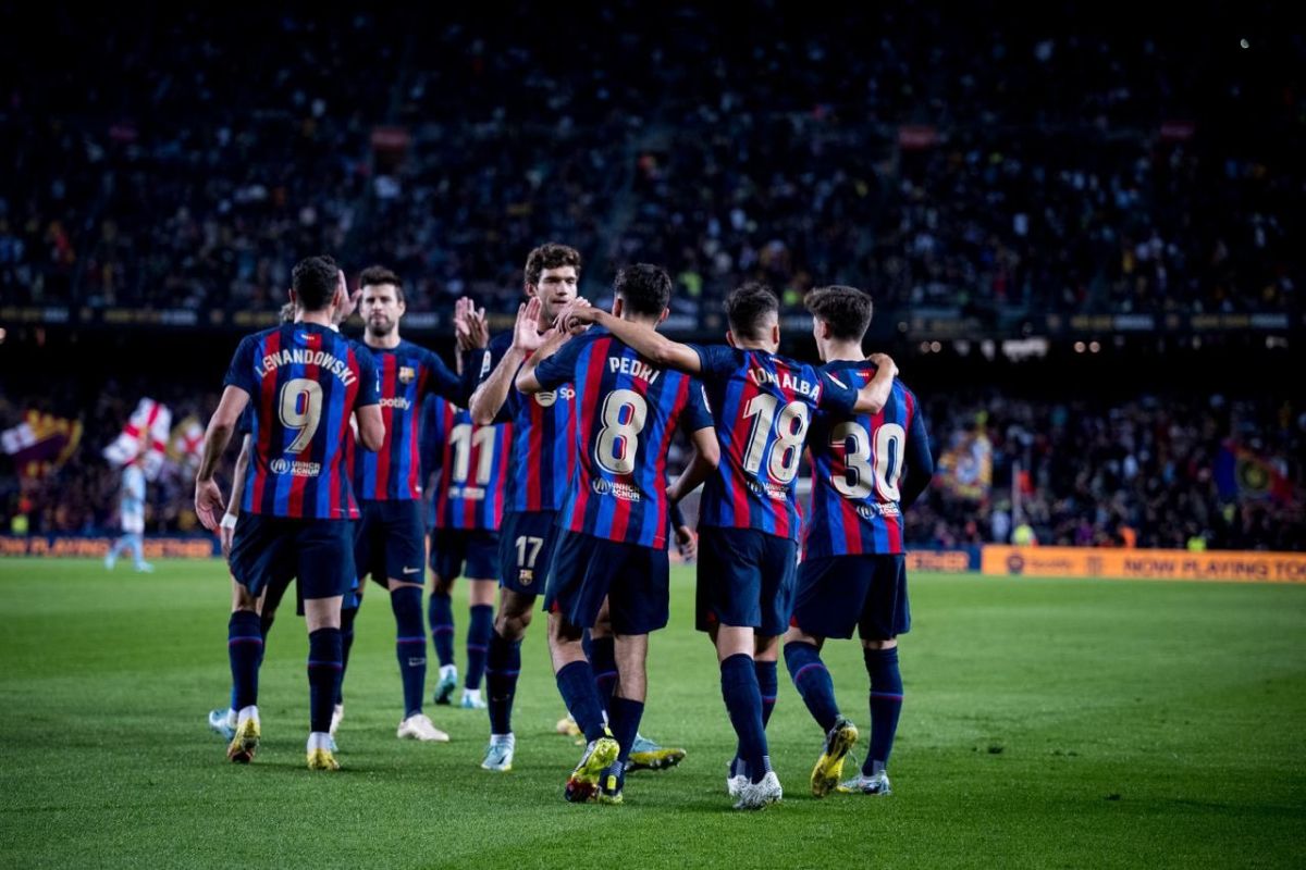 Skuad Barcelona. Foto : Ist