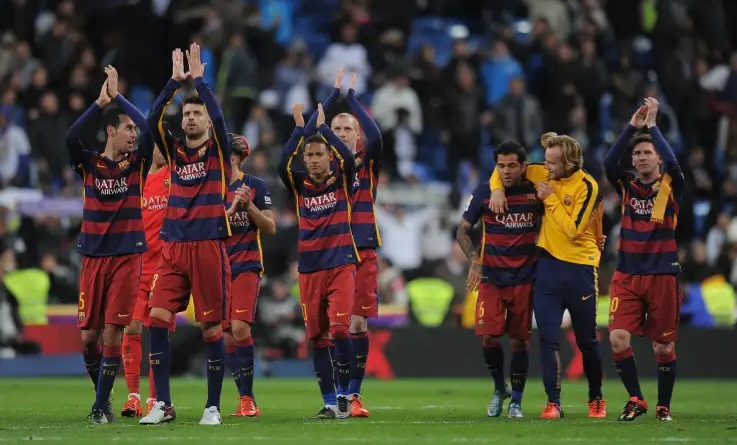 Skuad Barcelona. Foto : Ist