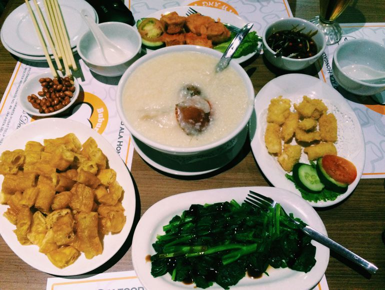 Bubur Kwang Tung. Foto : Ist